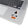 Stabbity Bunny (Clock Work Design) - Kiss-Cut Stickers