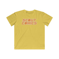 Scout Comics - Orange Logo - Kids Fine Jersey Tee