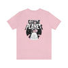 Ghost Planet - Pink Flower Logo - Unisex Jersey Short Sleeve Tee