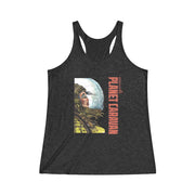 Scout Comics (Woman Design) - Women's Tri-Blend Racerback Tank