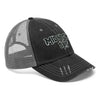 Midnight Sky (Black Logo Design) - Unisex Trucker Hat