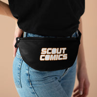 Scout Comics (White Logo Design) - Black Fanny Pack