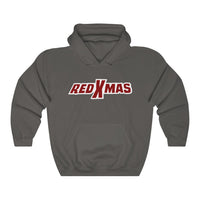 Red XMAS (Logo Design) - Heavy Blend™ Hooded Sweatshirt