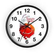 Stabbity Bunny (#1 Cover Design) - Wall Clock