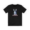 Stabbity Bunny (Harerasier Front Facing Design) - Unisex Jersey Short Sleeve Tee