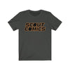 Scout Comics (Black Logo)  - Unisex Jersey T-Shirt