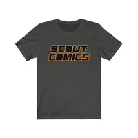 Scout Comics (Black Logo)  - Unisex Jersey T-Shirt