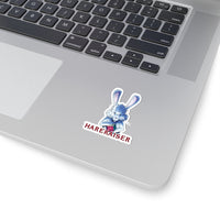 Stabbity Bunny (Harerasier Design) - Kiss-Cut Stickers