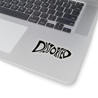 Distorted (Logo Design) - Kiss-Cut Stickers