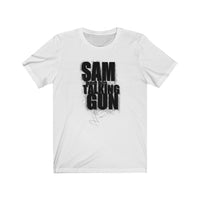Sam and His Talking Gun (Logo Design)  - Unisex Jersey T-Shirt