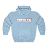 Drexler (White Logo Design) - Heavy Blend™ Hooded Sweatshirt