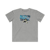 Action Tank - Blue Logo Design - Kids Fine Jersey Tee