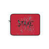 Stake (Alternative Design) - Red Laptop Sleeve