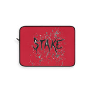 Stake (Alternative Design) - Red Laptop Sleeve