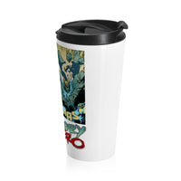 Category Zero (Logo Girl Design) - Stainless Steel Travel Mug