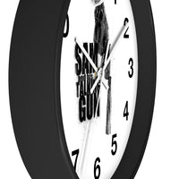 Sam and His Talking Gun - Wall Clock