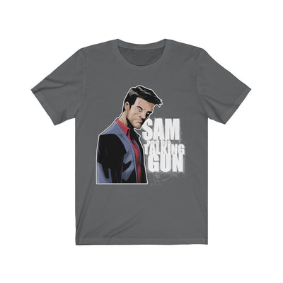 Sam and His Talking Gun (Sam Design)  - Unisex Jersey T-Shirt