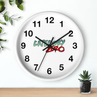 Category Zero (Logo Design) - Wall Clock