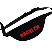 Drexler (Red Logo Design) - Black Fanny Pack