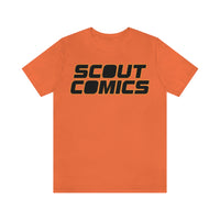 Scout Comics - Black Logo - Unisex Jersey Short Sleeve Tee