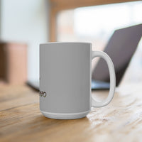 Sengi and Tembo (Logo Design) - Grey Coffee Mug 15oz