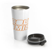 Scout Comics (White Logo) - Stainless Steel Travel Mug