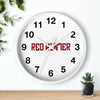 Red Winter (Logo Design) - Wall Clock