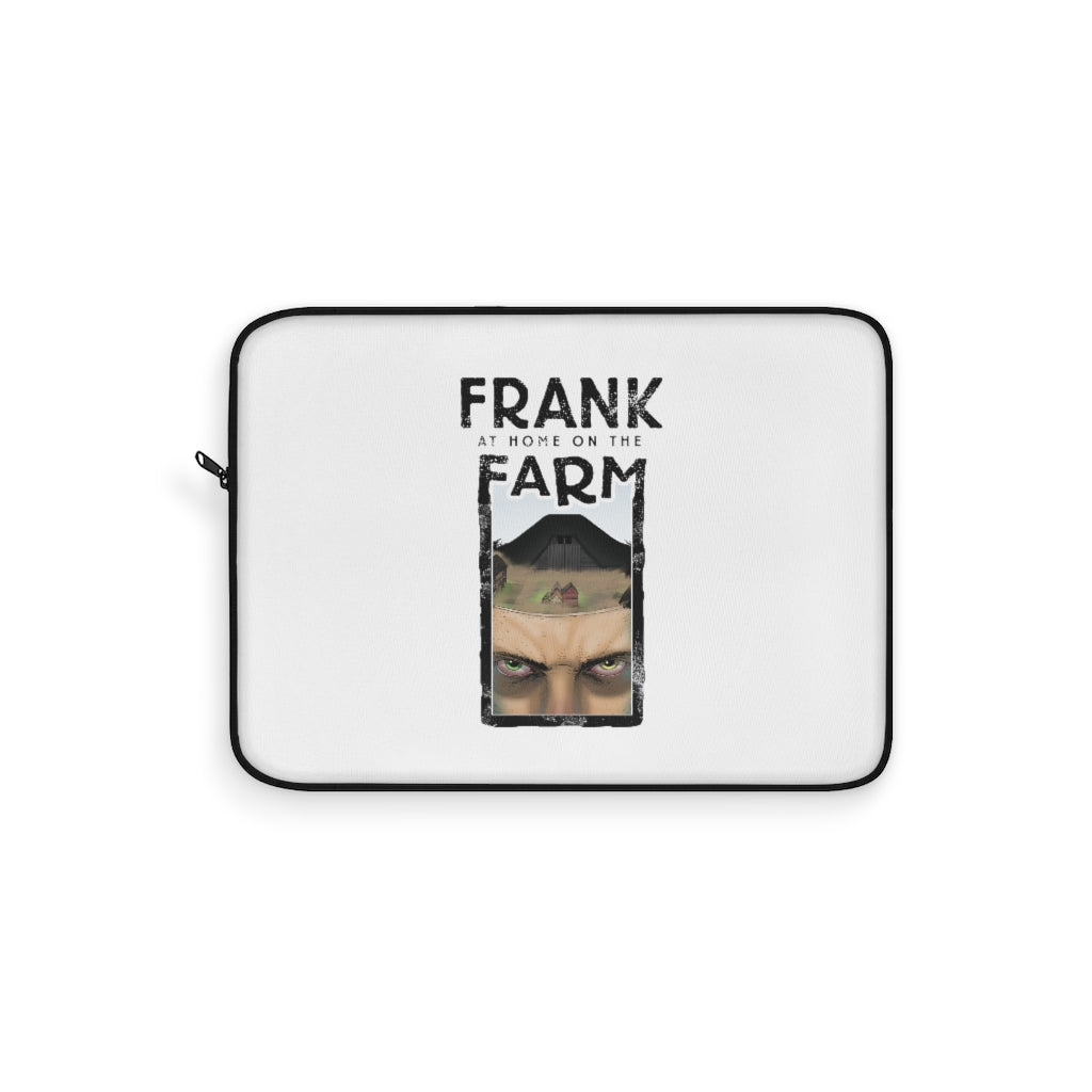 Frank At Home On The Farm (Issue One Design) - White Laptop Sleeve