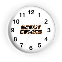 Scout Comics (Black Logo) - Wall Clock