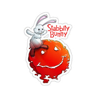 Stabbity Bunny (#1 Cover Design) - Kiss-Cut Stickers
