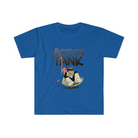 Action Tank - Sledding Design- Unisex Softstyle T-Shirt