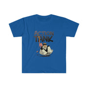 Action Tank - Sledding Design- Unisex Softstyle T-Shirt