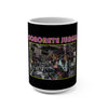 Concrete Jungle (Design One) - Black Coffee Mug 15oz