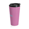 Headless (Gremlin Design) - Pink Stainless Steel Travel Mug