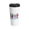 Soulstream (Group Design) - White Stainless Steel Travel Mug