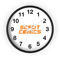 Scout Comics (Orange Logo) - Wall Clock