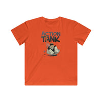 Action Tank - Sledding Design - Kids Fine Jersey Tee