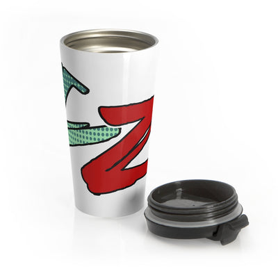 Category Zero (CZ Logo Design) - Stainless Steel Travel Mug