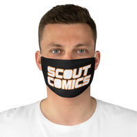 Scout Comics (White Logo) - Fabric Face Mask