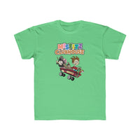 Misfitz Clubhouse - Logo/Skateboard Design - Kids Regular Fit Tee