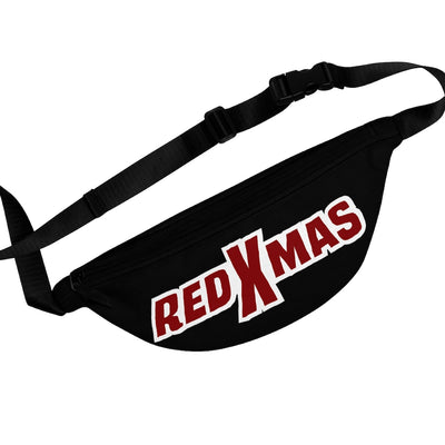 Red XMAS (Logo Design) - Black Fanny Pack