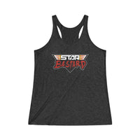 Star Bastard (Logo Design) - Women's Tri-Blend Racerback Tank