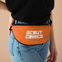 Scout Comics (White Logo Design) - Orange Fanny Pack