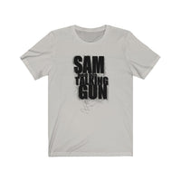 Sam and His Talking Gun (Logo Design)  - Unisex Jersey T-Shirt