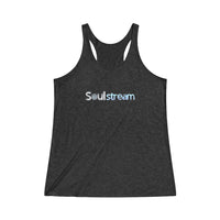 Soulstream (Logo Design) - Women's Tri-Blend Racerback Tank