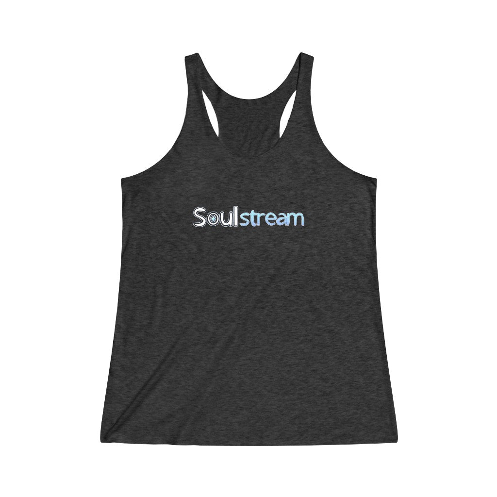 Soulstream (Logo Design) - Women's Tri-Blend Racerback Tank