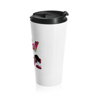 The Mall (Cheerleader Design) - Stainless Steel Travel Mug