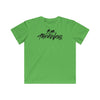 New Third Wave 99 design - Black Logo - Kids Fine Jersey Tee