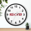 Red Winter (Logo Design) - Wall Clock