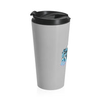 Headless (Gremlin Design) - Grey Stainless Steel Travel Mug